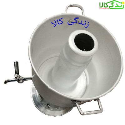 سماور هیزمی و زغالی آلومینیوم (12 ماه ضمانت)