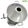 سماور هیزمی و زغالی آلومینیوم (12 ماه ضمانت)