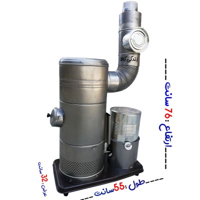 بخاری نفتی- گازوئیلی ورق سیاه سایز 76