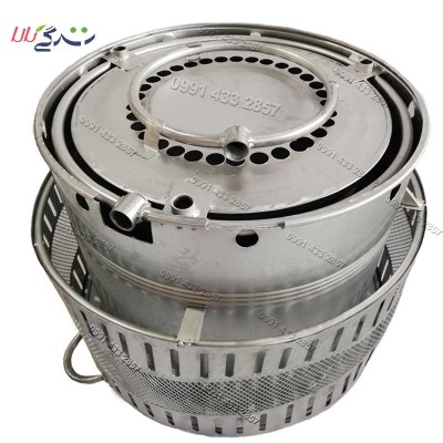 تنور فلزی خانگی سایز 45