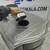 بخاری هیزمی کباب پزدار سه منظوره طرحدار سایز بزرگ